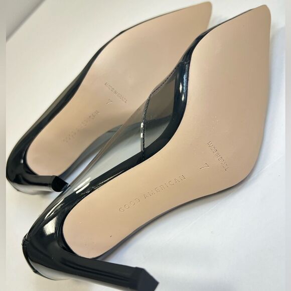 Good American Women’s Light Smoke Cinder-f*cking-rella Pump Size 7 - Picture 6 of 7